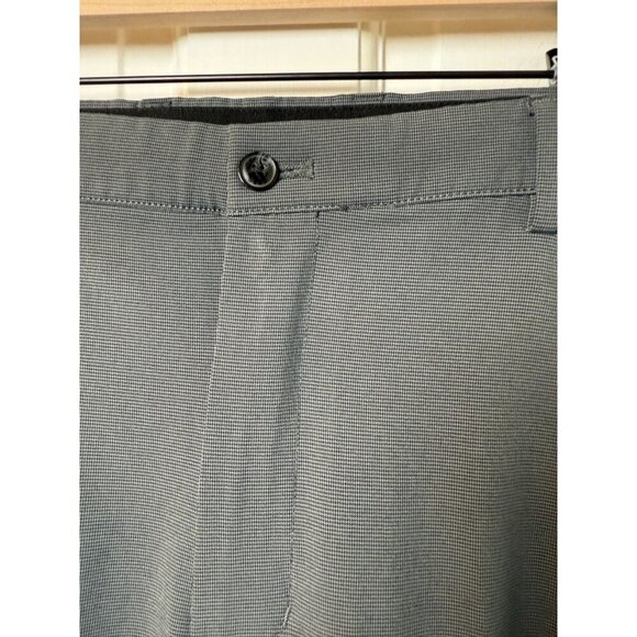 Greg Norman Grey and Black Houndstooth Performance Golf Pants Men's Sz 40 x 29 - Picture 7 of 14